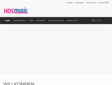 Tablet Screenshot of hdsmusic.de